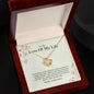 Love Of My Life - Happy Anniversary - Love Knot Necklace