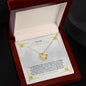 Para Mi Hermosa Hija - Momento De Mayor Orgullo - Love Knot Necklace