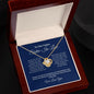 To Our Future Sister-In-Law - The One - Love Knot Necklace