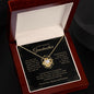 To My Amazing Grandmother - The Best - Love Knot Necklace