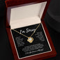 I'm Sorry - Love Knot Necklace