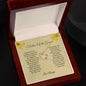 Mother Of The Groom - Thank You - Love Knot Necklace