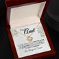 To My Aunt - My Love And Gratitude - Love Knot Necklace