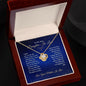 To My Dear Daughter-In-Law - The Best Thing - Love Knot Necklace