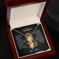 To My Daughter - Never Forget - Love Knot Necklace
