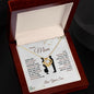 To My Mom - Forever Grateful - Love Knot Necklace