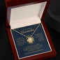 To My Amazing Grandmother - The Best - Love Knot Necklace