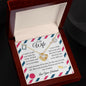 To My Wife - My Last - Love Knot Necklace