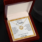 Sister - One Baby Sweeter - Love Knot Necklace