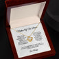 Mother Of The Bride - Thank You - Love Knot Necklace