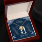 To My Loving Mom - I Owe Everything - Love Knot Necklace