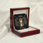 To My Daughter - Never Forget - Love Knot Necklace