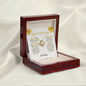 Mother Of The Groom - Thank You - Love Knot Necklace