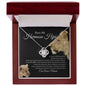Para Mi Hermosa Hija - Sentir Mi Amor - Love Knot Necklace