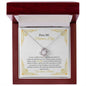 Para Mi Hermosa Hija - Sentir Mi Amor - Love Knot Necklace