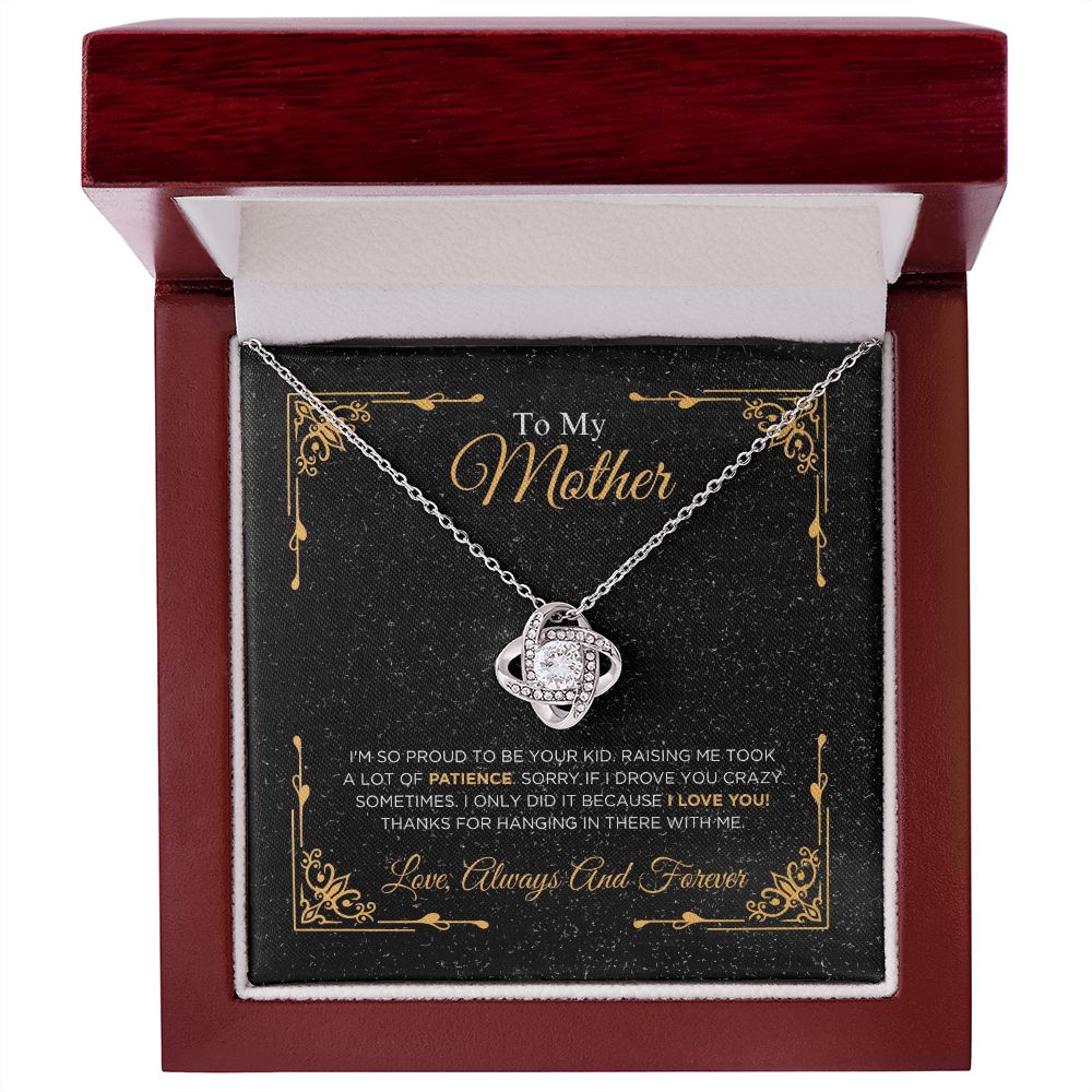 Mom-Love Knot Necklace