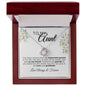To My Aunt - My Love And Gratitude - Love Knot Necklace