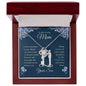 To My Loving Mom - I Owe Everything - Love Knot Necklace