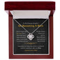 Daughter - On Becoming A Mom - Love Knot Necklace
