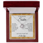 Sister - One Baby Sweeter - Love Knot Necklace
