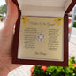 Mother Of The Groom - Thank You - Love Knot Necklace