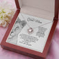 To My Queen Mom - The Sweetest Gift - Love Knot Necklace