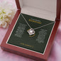 Bridesmaid - Thank You - Love Knot Necklace