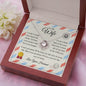 To My Wife - My Last - Love Knot Necklace