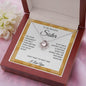 Sister - One Baby Sweeter - Love Knot Necklace