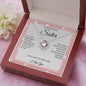 Sister - One Baby Sweeter - Love Knot Necklace