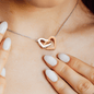 Mama - Interlocking Hearts Necklace