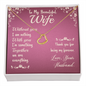My Wife- Heart Of Beauty Necklace