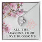 Mom- Heart Necklace