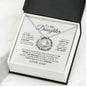 To My Daughter - The Proudest Moment - Forever Love Necklace