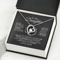 To My Daughter - The Proudest Moment - Forever Love Necklace