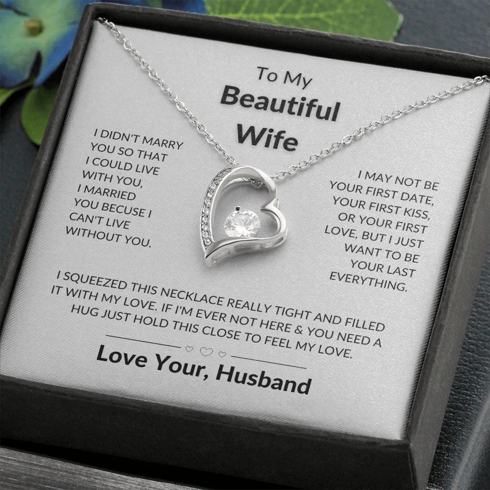 My Wife - Forever Love Necklace