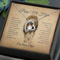 Para Mi Hija - Ganas O Aprendes - Forever Love Necklace