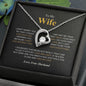 To My Wife - Feel My Love - Forever Love Necklace