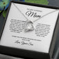 To My Loving Mom - An Angel - Forever Love Necklace