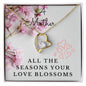 Mom- Heart Necklace