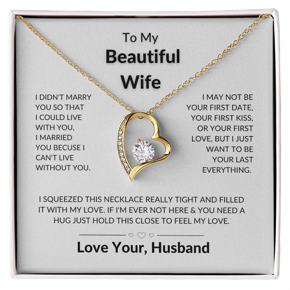 My Wife - Forever Love Necklace