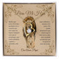 Para Mi Hija - Ganas O Aprendes - Forever Love Necklace
