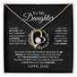 To My Daughter - The Proudest Moment - Forever Love Necklace
