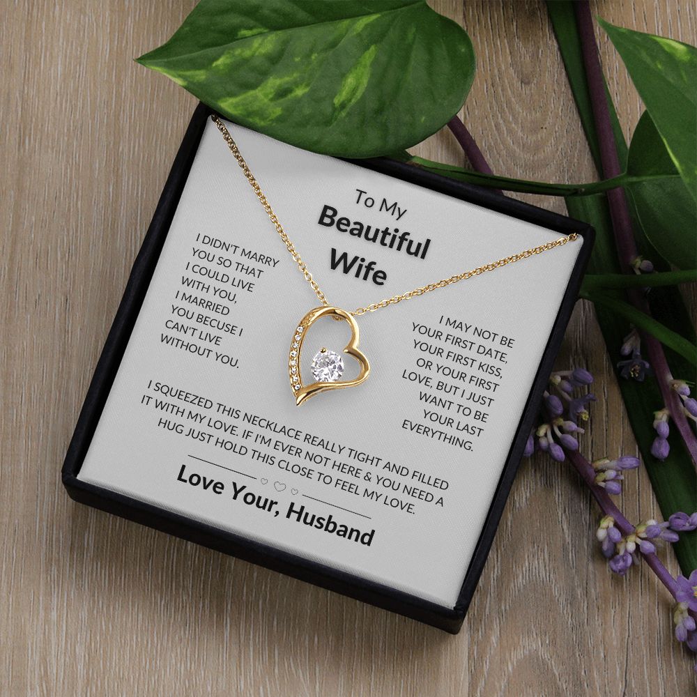 My Wife - Forever Love Necklace