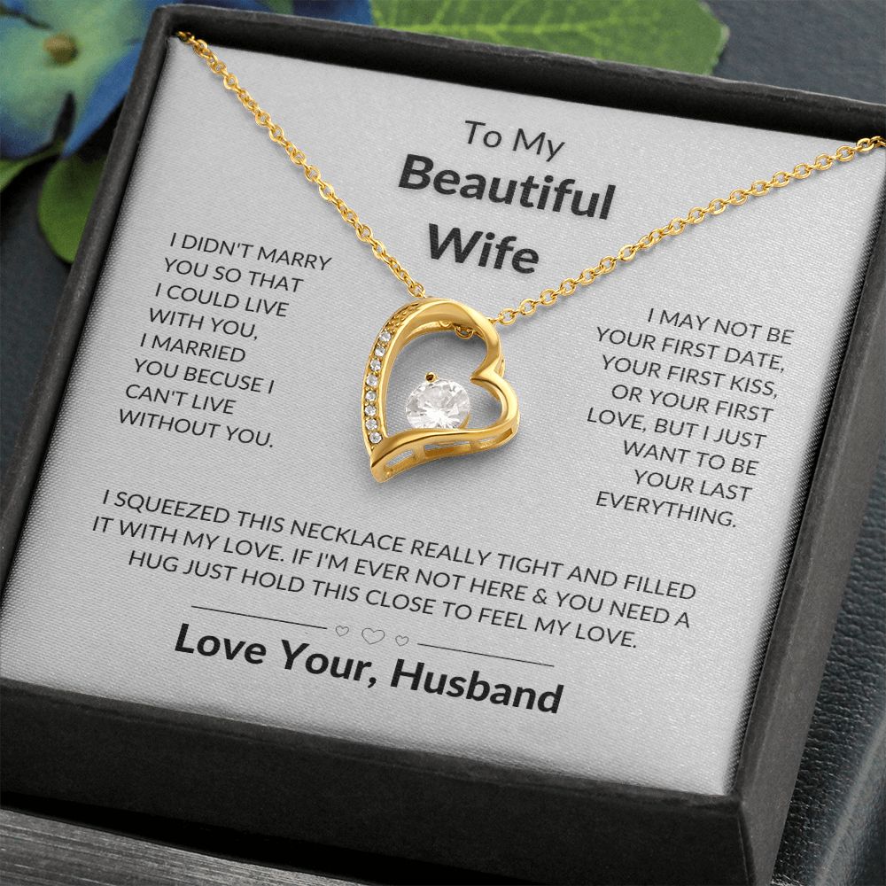 My Wife - Forever Love Necklace