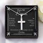 Para Mi Esposo - Pieza Que Faltaba - Artisan Cross Necklace