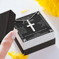 Para Mi Esposo - Pieza Que Faltaba - Artisan Cross Necklace