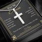 Para Mi Esposo - Pieza Que Faltaba - Artisan Cross Necklace