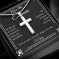 Para Mi Esposo - Pieza Que Faltaba - Artisan Cross Necklace