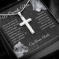 Mi Querido Nieto - Cielo Es El Límite - Artisan Cross Necklace